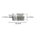 Motor com Redução 12V 91 RPM Cód. Motor 41
