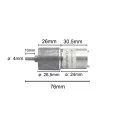 Motor com Redução 6V 248 RPM - Cód. Motor 48