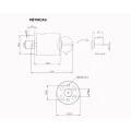 Micro Motor DC 12V 170mA 7000 RPM - AK360/78.8PL12S7000S - Cód. Motor 90