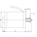 Motor com Redução MY6812 24V DC 100W 2750RPM