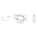 Chave Micro Switch com Alavanca de 27mm SPDT ON-(ON) 16A 125/250VAC - MSW-02A - Jietong