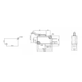 Chave Micro Switch com Alavanca de 27mm SPDT Liga-(Liga) 16A 125/250Vac - MSW-04A - Jietong