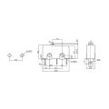 Chave SPDT 5A/250Vac Liga-(Liga) - MSW-11