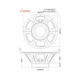 Falante Jensen N12D 8 Ohms 150W 12 Polegadas - ZJ06374
