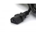 Cabo Rabicho Trifásico Macho/Fêmea 180º N33 10A/250V 3x1.5mm de 3 Metros