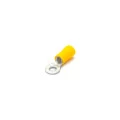 Terminal Olhal Isolado 12-10 AWG M4 - 5/32" 2,6 á 6mm² Amarelo - OL6202 - Eletro Service