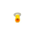 Terminal Olhal Isolado 12-10 AWG M6-1/4'' 2,6 á 6mm² Amarelo - OL6204 - Eletro Service