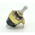 Potenciômetro CTS 24mm Log Push-Pull A1M Ω eixo plástico estriado com 9mm