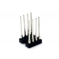 Soquete torneado CPW08 wire wrap 17,9mm 08 pinos - Cód. Loja 452 E 453