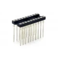 Soquete torneado CPW20 wire wrap 17,9mm 20 pinos - Cód. Loja 464 E 465