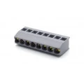 Borne de uso geral com 8 vias CBM008 passo de 5.08mm