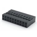 Alojamento Fêmea JS-1105 Modu Duplo Passo 2.54mm - 4 a 50 Vias