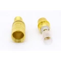 Plug Fêmea Rca JL17019GB (Preto) Dourado - JIALI