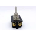Interruptor de Alavanca Metálica Bipolar 20A CS-301A Liga/Desliga - Margirius
