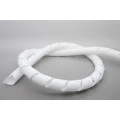 Organizador para Cabos Espiral 1'' Branco - Hellermann - Preço Por Metro