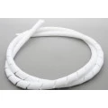 Organizador para Cabos Espiral 1/2'' Branco - Hellermann - Preço Por Metro