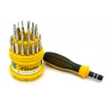 Kit de Chaves de Fenda com 30 Peças - FR0033