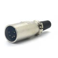 Conector XLR Macho 5 Vias JL33008C - Jiali