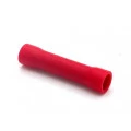 Terminal Tipo Luva Isolado 22-16 AWG  0.25 á 1mm Vermelho - LI2216 - Eletro Service