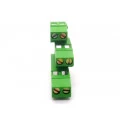 Conector Verde Multipolar AKZ770-02 Macho de 2 vias - Passo 5.08mm - Phoenix Mecano