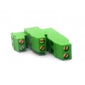 Conector Verde Multipolar AKZ770-02 Macho de 2 vias - Passo 5.08mm - Phoenix Mecano
