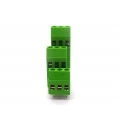 Conector Verde Multipolar AKZ770-03 Macho de 3 vias - Passo 5.08mm - Phoenix Mecano