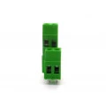 Conector Verde Multipolar AKZ750-02 Macho de 2 vias - Passo 5.08mm - Phoenix Mecano