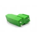 Conector Verde Multipolar AKZ750-02 Macho de 2 vias - Passo 5.08mm - Phoenix Mecano