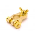 Clip para Bateria 1 Via Positivo (+) Dourado 