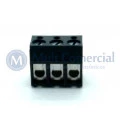 Conector  Multipolar AKZ500-03DS Macho Horizontal de 3 vias - Passo 5.08mm - Phoenix Mecano