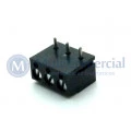 Conector  Multipolar AKZ500-03DS Macho Horizontal de 3 vias - Passo 5.08mm - Phoenix Mecano