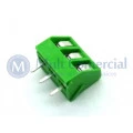 Conector Verde Multipolar AKZ300-03 Macho de 3 vias - Passo 5.08mm - Phoenix Mecano