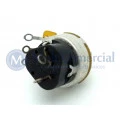 Potenciômetro Push-pull 24mm Log 10K Ω Eixo Estriado - CTS