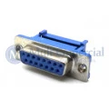 Conector DB15 Fêmea Para Cabo Flat  - Connfly