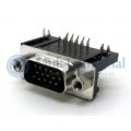 Conector DB15 VGA Macho  PCI 90° 