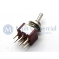 Interruptor de Alavanca Metálica Bipolar (PCI) 5A 17.208 (Liga)(Liga) Momentânea - Margirius
