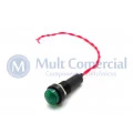 Olho de Boi com Rabicho 220V - Verde