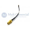 Cabo Pigtail MMCX para SMA com 15 cm