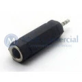 Plug adaptador J10 Estéreo Fêmea para P1 Estéreo Macho - JL16010
