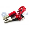 Cabo Montado P4 2.5/ 5.5mm para duas Garras Jacaré - JL34032B