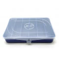 Estojo Organizador Simples com 6 Divisorias - ES-06H-A - Hi estojos