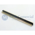 Barra de Pinos Duplos 180º 2x40 Macho BM040-2E