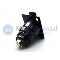 Conector XLR 3 Vias  Fêmea Para Painel Solda Fio - JL33042