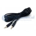 Cabo P2 Estéreo Macho 3.5mm - Cabo Com 3 Metros de Comprimento - JL41119 - Jiali