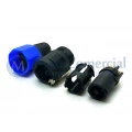 Conector Speakon 4 vias macho com trava - JL33019
