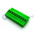 Conector Verde Multipolar AKZ1100 - Passo 5.08mm - 2 a 16 Vias - Phoenix Mecano