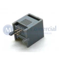 Conector Jack RJ11 6P4C com 4 Vias na cor Cinza - YH55-03