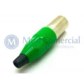 Conector XLR Macho Solda Fio Para Cabo JD-W9404 - Verde