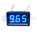 Voltímetro YB27D DC2.5 - 30V - Azul