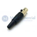 Conector Mini XLR Fêmea Solda Fio Para Cabo 3 Vias - JL33022